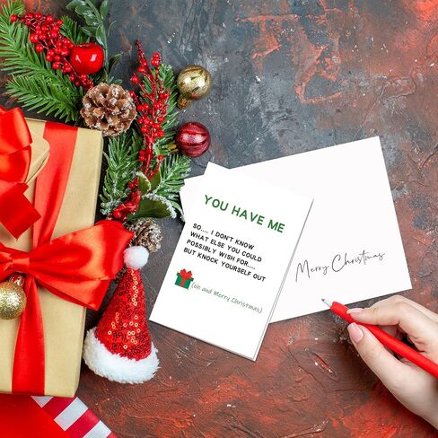 Funny Golf Christmas Card for Men Women,Merry Christmas Gifts for Golfer,Golf Xmas Card for Husband Boyfriend Dad Brother Boss in Kuwait