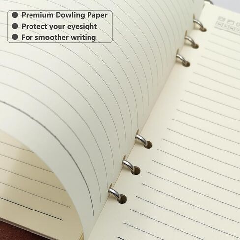 Journaling Notebooks - A5 Notebook - Field Notes Notebooks - with Pen, 200 Pages Thick Paper with Pen for Working, School, Daily Diary in Saudi Arabia