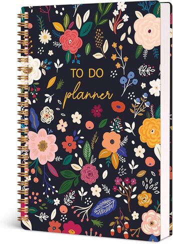 Koogel To Do List Notepad، دفتر مخطط مقاس 6.5 × 8.5 بوصة، 80 ورقة، قائمة مراجعة المهام اليومية للمفكرة للعمل والمدرسة والمنزل الشخصي المنظم in Kuwait