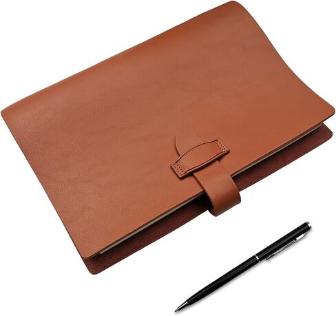 Journaling Notebooks - A5 Notebook - Field Notes Notebooks - with Pen, 200 Pages Thick Paper with Pen for Working, School, Daily Diary in Saudi Arabia