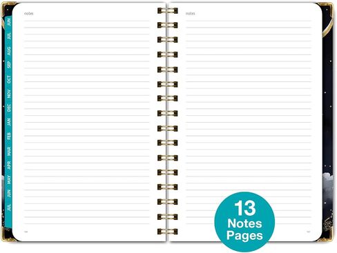 مخطط السنة الأكاديمية 2024-2025: (يونيو 2024 حتى يوليو 2025) 5.5 بوصة × 8 بوصة مخطط يومي وأسبوعي وشهري وجدول أعمال سنوي. مجموعة الإشارة المرجعية ومجلد الجيب والملاحظات اللاصقة (الحلم الكوني) in Kuwait