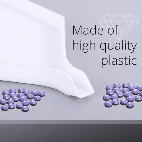 48PCS Diamond Art Painting Sorting Trays – 3.8x2.8 Inch Plastic Diamond Art Painting Bead Sorting Trays Organizer Diamond Painting Accessories and Tools for DIY Crafts Rhinestone Sorting Trays in Kuwait