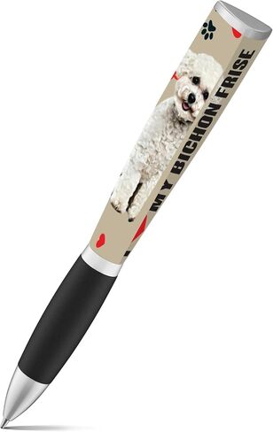 ANINKABOVE I Love My Dog Ballpoint Pen (1 Pen, 3-Sided) Dog Birthday Cute Pens, Fun Pens Dog Lovers Gifts For Women & Dog Dad Cool Pens, Dog Mom Gifts - Cute School Supplies Dog Pens (Shih Tzu Gift),Black,(DOG-1054-A12676BLK-SHZ) in Saudi Arabia