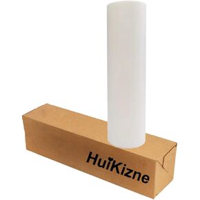 12.6Inchx656Ft Standard Matte Thermal Laminating Film BOPP Thermal Film Hot Roll Laminating Film, 1Inch Core, 1Mil(28mic) Thickness Laminate Rolls