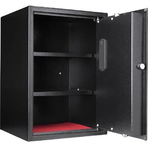 Barska Digital Keypad Home & Office Steel Security Safe Lock Box with Deadbolts - 1.45 Cu Ft Deluxe