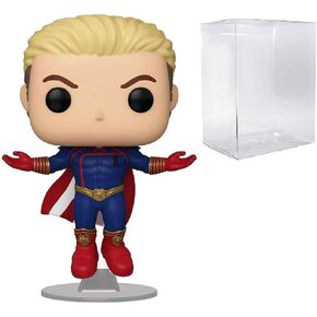 POP The Boys - Homelander Levitating Funko Pop! Vinyl Figure (Bundled with Compatible Pop Box Protector Case), Multicolor, 3.75 inches