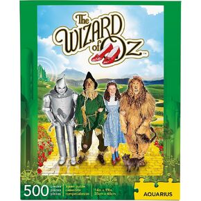AQUARIUS Wizard of Oz Puzzle (500 Piece Jigsaw Puzzle) - Officially Licensed Wizard of Oz Merchandise & Collectibles - Glare Free - Precision Fit - 14 x 19 Inches