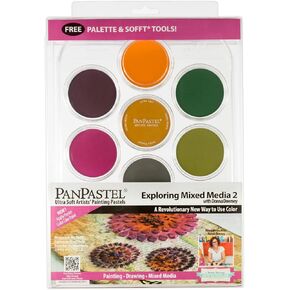 Colorfin 30076 Pan Ultra 9ml Soft Artist Pastel Set (7 Per Package)