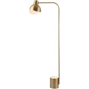 SAFAVIEH FLL4041A Lighting Collection Violetta Floor Lamp, Brass in Saudi Arabia