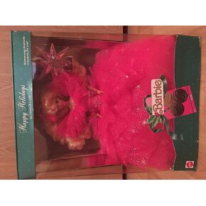 Barbie Mattel Happy Holidays 1990
