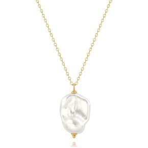 SOFYBJA 18K Gold Plated Circle Pendant Necklace Long Satellite Beaded Chain Jewelry for Women Dainty Hammered Karma Open Circle Charm Geometric Necklace