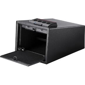 BARSKA AX12432 Quick Access Keypad Security Handgun Pistol Safe 0.23 Cubic Ft