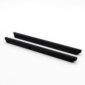 SplashNColor Chassis Skid Slide Rails for Arrma Typhon RC – Upgrade for Typhon, Arrma Kraton, Notorious 6s – Durable, Easy Install, Skatepark Ready Arrma Kraton 6s Upgrade Parts, Black
