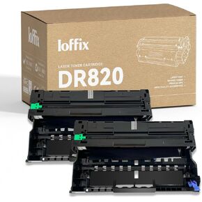 DR820 Drum Unint Compatible with Brother Drum DR-820 DR820 for TN850 TN-850 Toner Work with MFC-L5800DW/ MFC-L5850DW/ MFC-L5900DW/ MFC-L6750dw/ MFC-L6900DW (Black,2 Drum, NOT TN850 Toner)