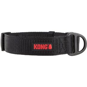 KONG Max HD Ultra Durable Neoprene Padded Dog Collar (Small, Black)