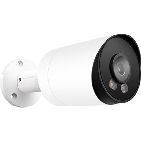 كاميرا HikVision/Uniview متوافقة مع HD 8MP SonyStarvis Sensor IP، قبة برجية Color-Vu PoE مع ميكروفون، لون بدوام كامل 24/7 في الليل، مقاومة للطقس IP67 داخلي وخارجي، زاوية واسعة 2.8 مم