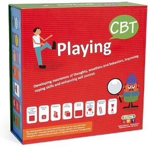 Therapy Games for Kids Age 7-14 to Develop Awareness of Thoughts, Emotions & Behaviors, Improve Social Skills, Coping Skills and Enhance Self Control, 15-Games-in-1. Updated Version 2024