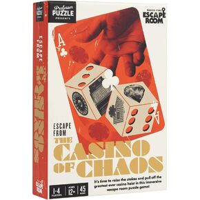 Escape from The Casino of Chaos - Escape Room Game - Multiplayer Brain-Teasing Game / Escape The Room Game by Professor Puzzle.