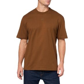 HUGO Men's Small Center Logo Jersey Short Sleeve T-Shirt