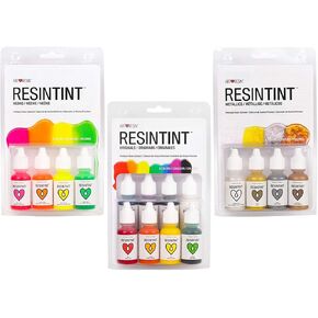 ResinTint - Liquid Pigment - Non-Toxic - Non-Flammable - Complete Set Bundle - 16 Colors