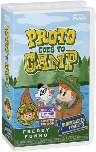 Funko x Blockbuster Rewind Originals - Freddy (Proto Goes to Camp) Sealed in Saudi Arabia