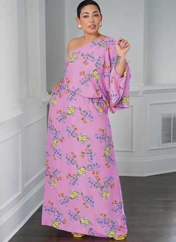 Simplicity Easy Misses' Caftan Sewing Pattern Packet by Mimi G Style, Design Code S9776, Sizes 12-14-16-18-20, Multicolor in Saudi Arabia