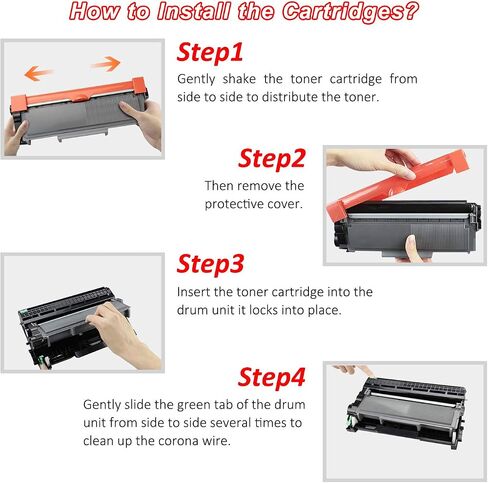 Sotek TN660 Compatible Toner Cartridge TN630 TN-630 TN-660, Work for MFC-L2740DW DCP-L2520DW DCP-L2540DW MFC-L2700DW MFC-L2720DW HL-L2300D HL-L2320D HL-L2360DW HL-L2380DW HL-L2340DW (2 Pack) in Saudi Arabia