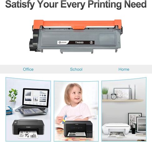 Sotek TN660 Compatible Toner Cartridge TN630 TN-630 TN-660, Work for MFC-L2740DW DCP-L2520DW DCP-L2540DW MFC-L2700DW MFC-L2720DW HL-L2300D HL-L2320D HL-L2360DW HL-L2380DW HL-L2340DW (2 Pack) in Saudi Arabia