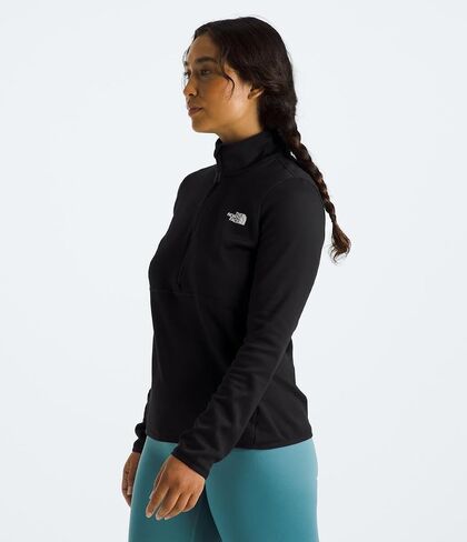 THE NORTH FACE Women's Canyonlands ¼ Zip Sweatshirt, TNF Medium Grey Heather-NPF, XX-Large in Saudi Arabia