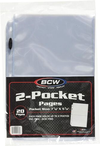 BCW 1-PRO2T-20 صفحة صور برو جديدة ذات جيبين in Kuwait