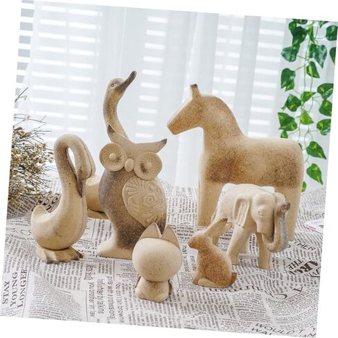 EXCEART 3 Pairs Workblank Embryo Lovely Tabletop Center Creative Figure Signs Favors Decoration White Cutout Supplies Bunny Figurines Ornaments Paint Desktop Figures Decor Office Peg in Saudi Arabia