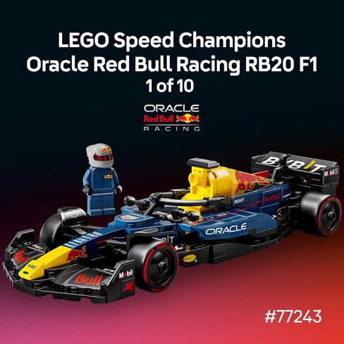 LEGO Speed Champions Ultimate Formula 1 Collector's Pack - Contains 10 Sets in 1 - Includes Exclusive Poster - Collectible F1 Model Car Kit - Exciting Gift for Adults and Racing Enthusiasts - 66802 in Saudi Arabia