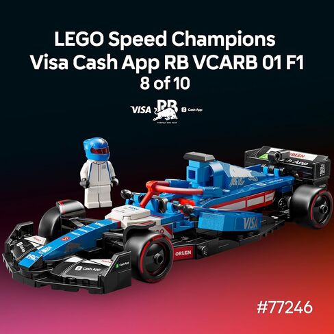 LEGO Speed Champions Ultimate Formula 1 Collector's Pack - Contains 10 Sets in 1 - Includes Exclusive Poster - Collectible F1 Model Car Kit - Exciting Gift for Adults and Racing Enthusiasts - 66802 in Saudi Arabia