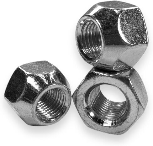 Five (5) 1/2-20 Zinc Plated Open End Acorn Lug Nuts | 3/4" Hex (BCP1025) in Saudi Arabia