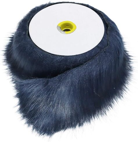 Furryvalley Faux Fur Trim Raccon Fox Fur Ribbon Craft Furry Stripe for Slippers Slides Fringe 2 Yards (Coffee) in Kuwait