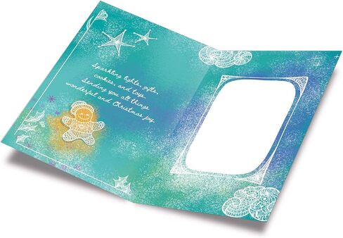 بطاقة عيد الميلاد من Prime Greetings لابنتك، مصنوعة في أمريكا، صديقة للبيئة، مخزون بطاقات سميك مع مظروف ممتاز 5 بوصة × 7.75 بوصة، معبأة في بريد واقٍ in Saudi Arabia