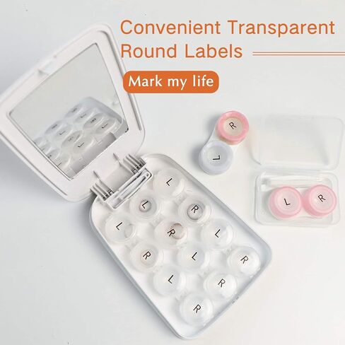 ملصقات D30، دائرة شفافة 1/2 بوصة × 1 بوصة (14 مم × 28 مم)، ورق ملصقات لاصق، 220 ملصق/لفة، 3 لفات، متوافقة مع صانع ملصقات بلوتوث محمول Phomemo D30 لملصقات الحجم in Kuwait