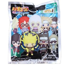 Viz Media Naruto Shippuden Series 4 - 3D Foam Bag Clip in Blind Bag