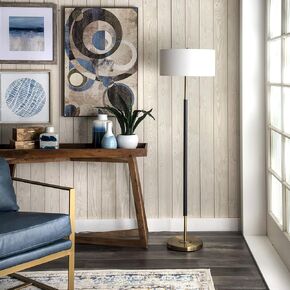 nuLOOM Marshall 61" Metal Floor Lamp
