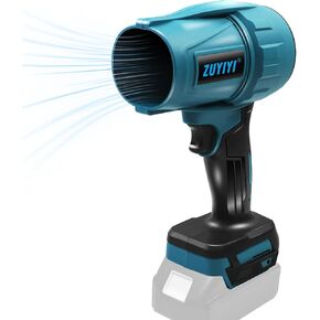 Mini Jet Dry Blower Turbofan Jet Fan, Handheld Brushless Air Blower for Makita 18V Battery, Cordless Electric Air Duster 240 MPH High Speed Fan for Cleaning, Camping, Outdoor (NO Battery)