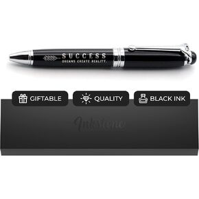 Henry David Thoreau Engraved Luxury Gift Pen with Motivational Quote - Go Confidently in the Direction of Your Dreams. Live the Life You've Imagined. - Graduation Executive Business Gift for Him Her