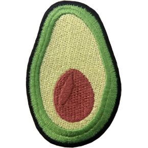 Avocado Cute Fruit Embroidered Applique Iron On Sew On Patch