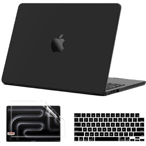 B BELK Compatible with MacBook Pro 16 inch 2025 2024 2023 2022 2021 M4 A3186 A3403 M3 A2991 M2 A2780 M1 A2485,[100% Match Official Color] [Slim Armor] Hard Shell Case for MacBook Pro 16'',Space Black