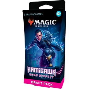 Magic: The Gathering Kamigawa: Neon Dynasty 3-Booster Draft Pack | 45 Magic Cards