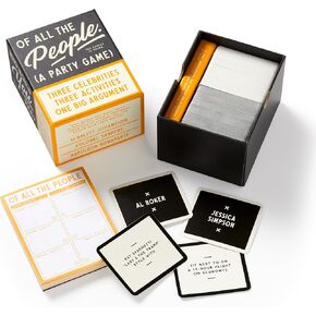 Brass Monkey of All The People – Social Party Game with 450+ Game Card Prompts of Assigning Celebrities to Random Activities Inspired by Kiss Marry Kill, 2+ Players