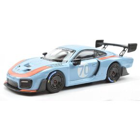 Minichamps 2018 935/19#70 Light Blue with Orange Accents 1/64 Diecast Model Car 643061104