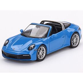 911 Targa 4S Shark Blue Limited Edition to 3000 Pieces Worldwide 1/64 Diecast Model Car by True Scale Miniatures MGT00610