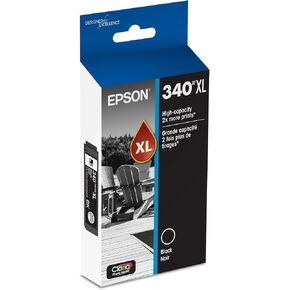 Epson 340 Claria Photo HD Ink High Capacity Black Cartridge (T340XL120-S) Works with Expression Photo XP-8800
