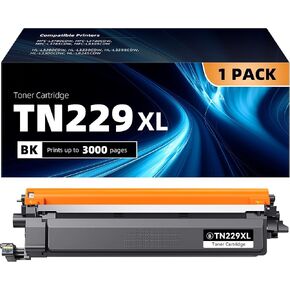 TN229XL TN229 Toner Cartridge for Brother TN 229 TN-229 XL 229XL TN-229XL use with Brother HL-L3220CDW MFC-L3720CDW HL-L3280CDW HL-L3300CDW (TN229BK/ TN229C/ TN229M/ TN29YY)