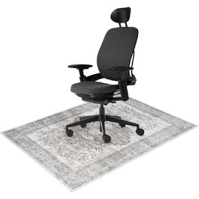 HAOYONG Office Chair Mat for Hardwood Floor 36"x48" Desk Mat Hard Floor Chair Mats Non-Slip Floor Protector for Rolling Chair Silent Carpet Desk Chair Mat Computer Chair Mat for Hardwood Floors
